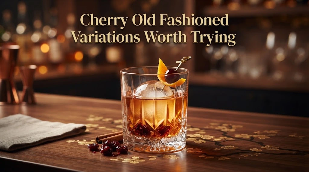 Cherry Old Fashioned Variations Worth Trying
