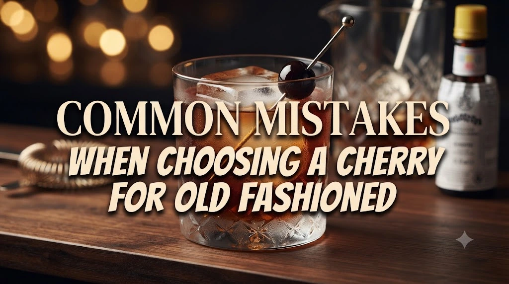 Common Mistakes When Choosing a Cherry for Old Fashioned