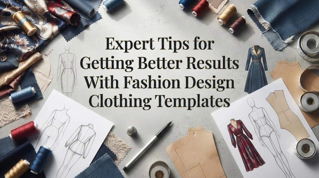 Expert Tips for Getting Better Results With Fashion Design Clothing Templates