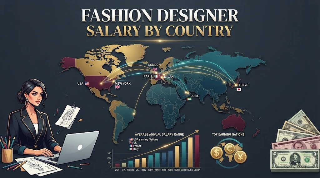 Fashion Designer Salary by Country