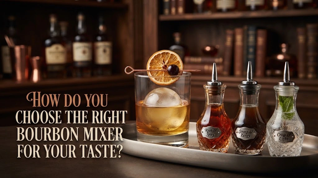 How do you choose the right bourbon mixer for your taste?