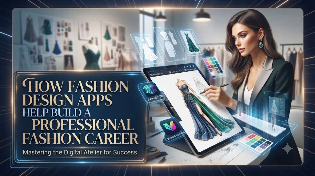 How Fashion Design Apps Help Build a Professional Fashion Career