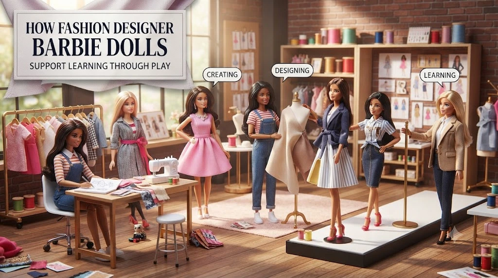 How Fashion Designer Barbie Dolls Support Learning Through Play