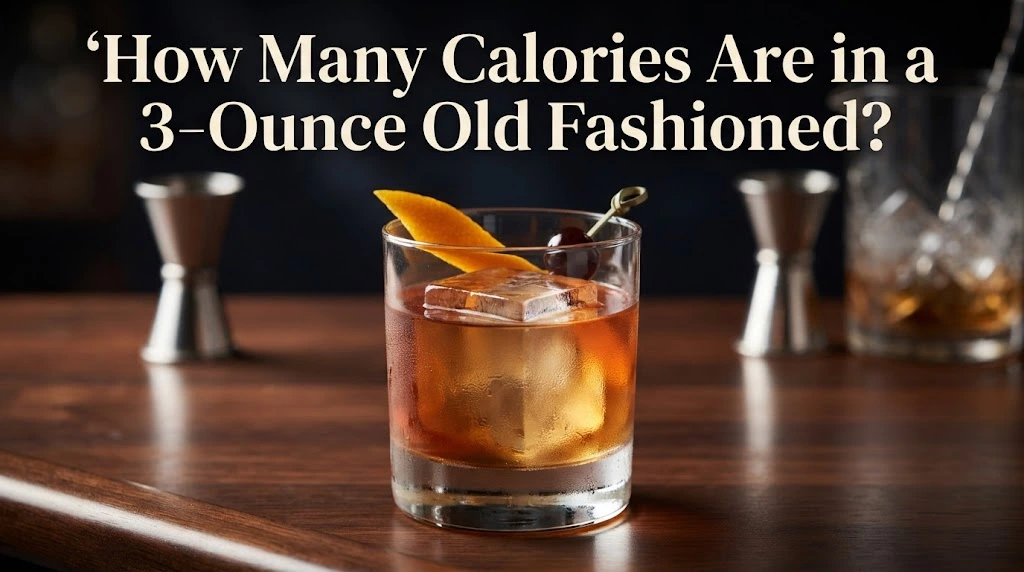 How Many Calories Are in a 3-Ounce Old Fashioned?