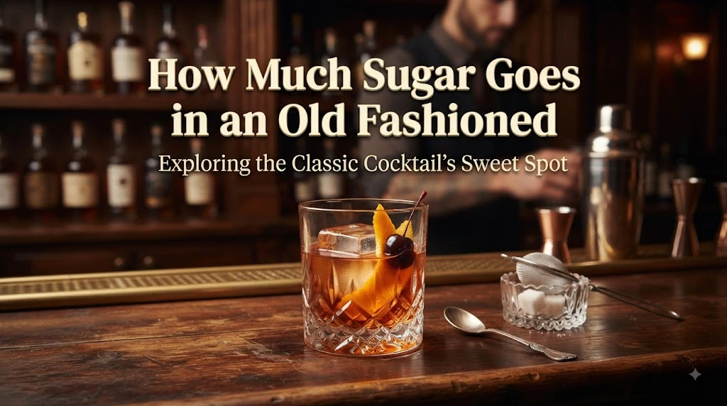 How Much Sugar Goes in an Old Fashioned