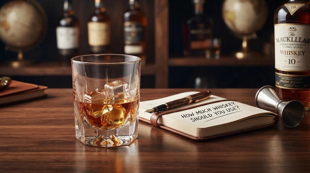How much whiskey should you use?