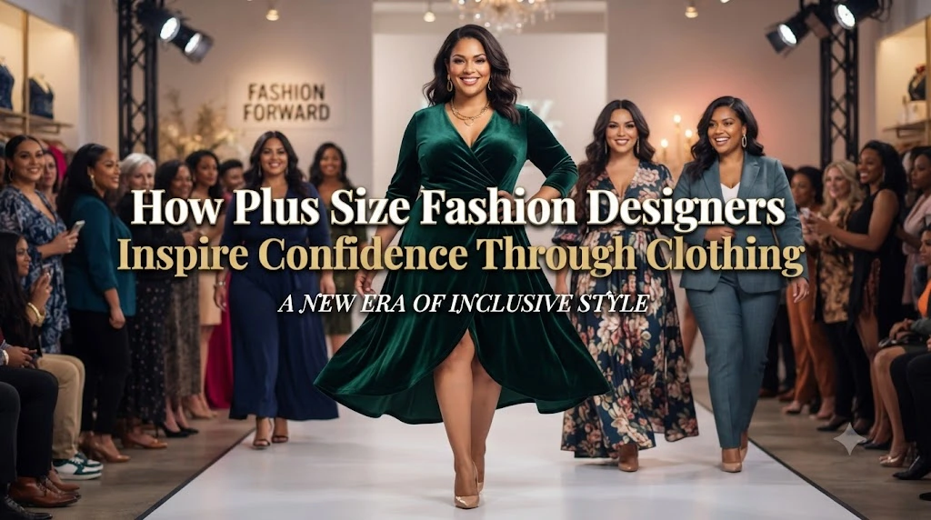How Plus Size Fashion Designers Inspire Confidence Through Clothing.