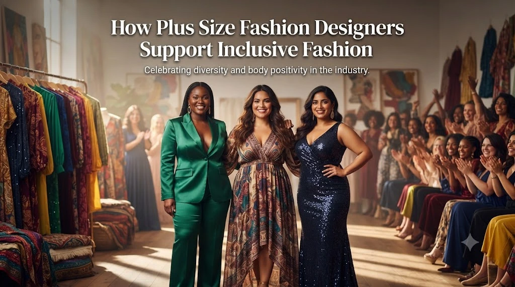 How Plus Size Fashion Designers Support Inclusive Fashion.