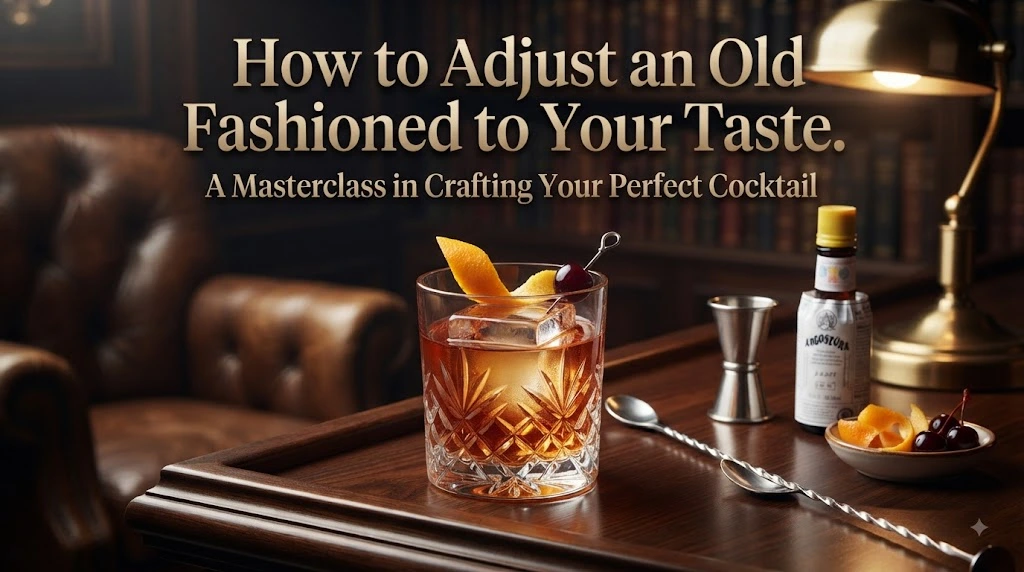 How to Adjust an Old Fashioned to Your Taste
