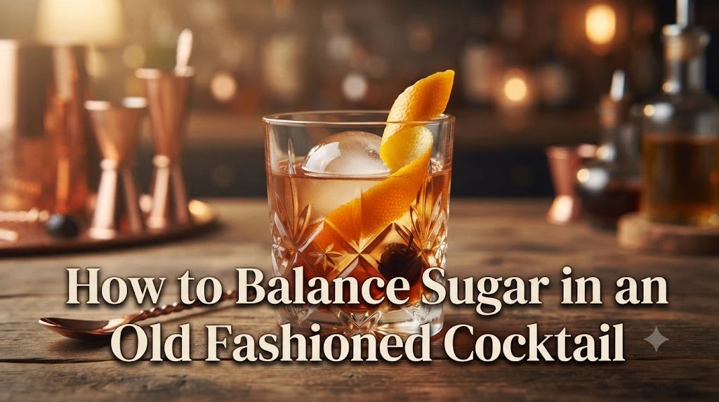 How to Balance Sugar in an Old Fashioned Cocktail
