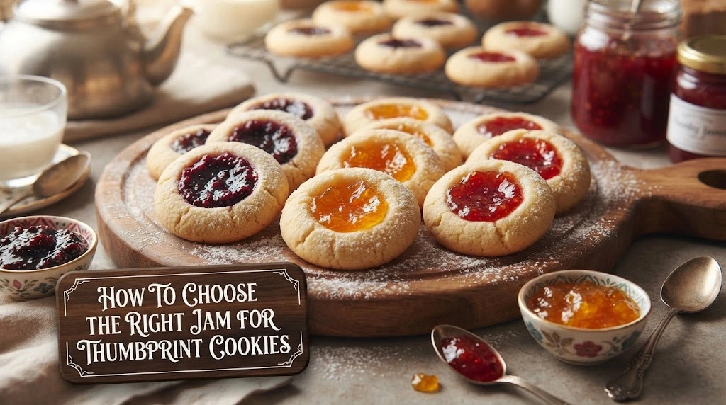 How to choose the right jam for thumbprint cookies