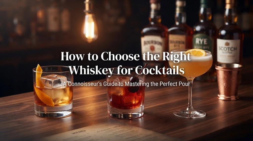 How to choose the right whiskey for cocktails