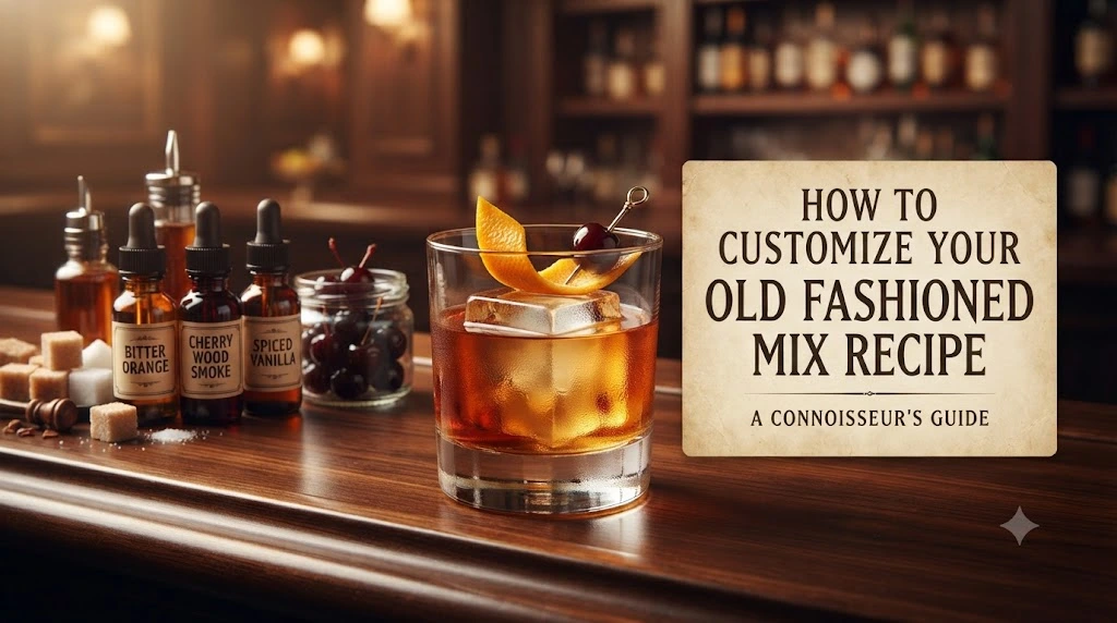 How to Customize Your Old Fashioned Mix Recipe