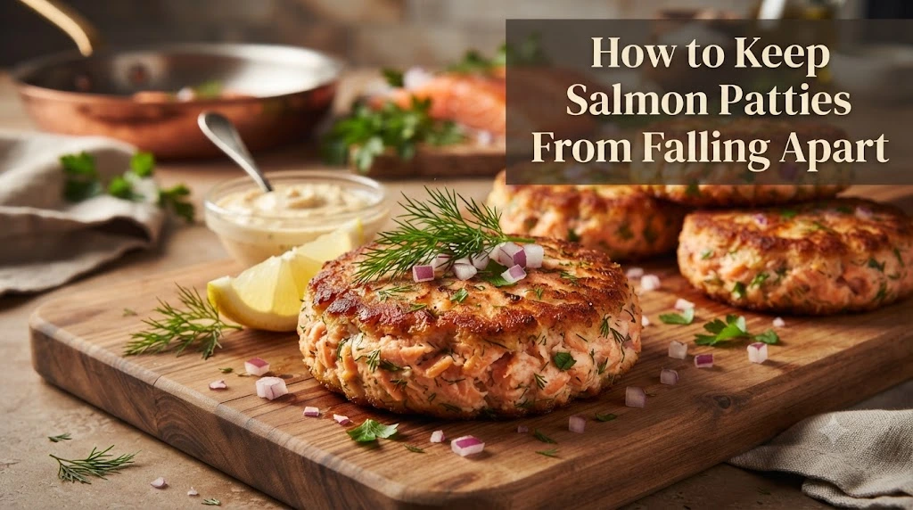 How to Keep Salmon Patties From Falling Apart