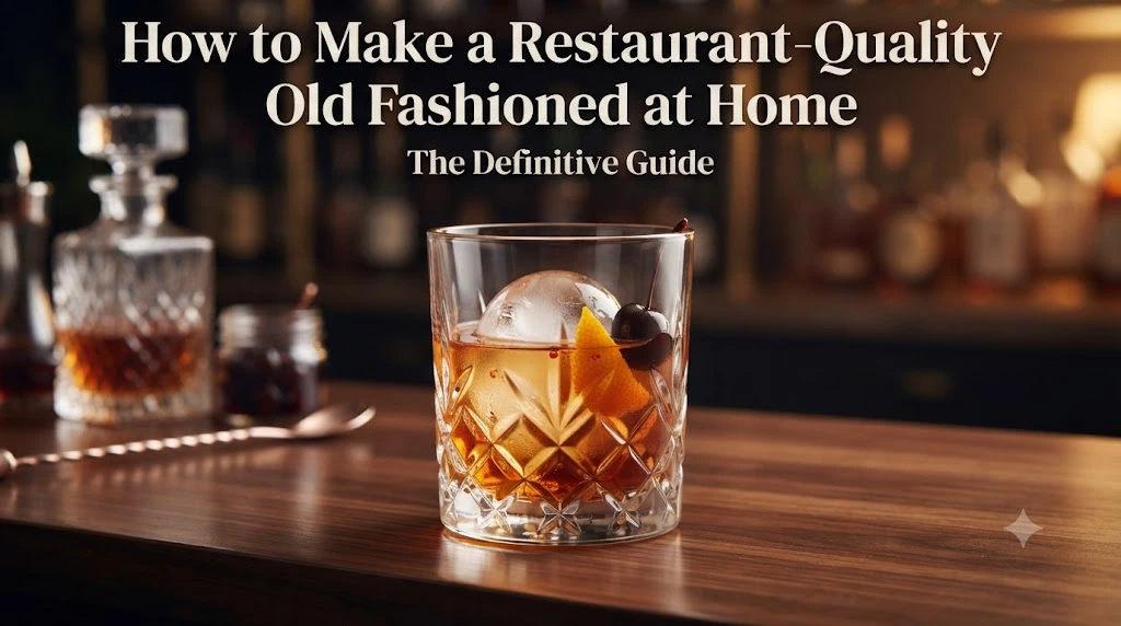 How to Make a Restaurant-Quality Old Fashioned at Home