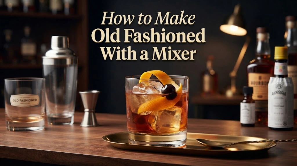 How to Make an Old Fashioned With a Mixer