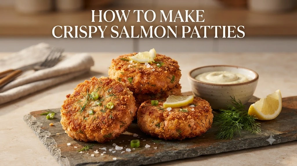 How to Make Crispy Salmon Patties
