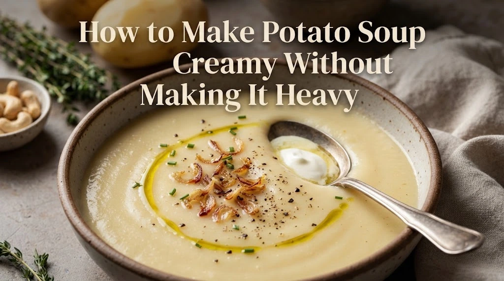 How to Make Potato Soup Creamy Without Making It Heavy