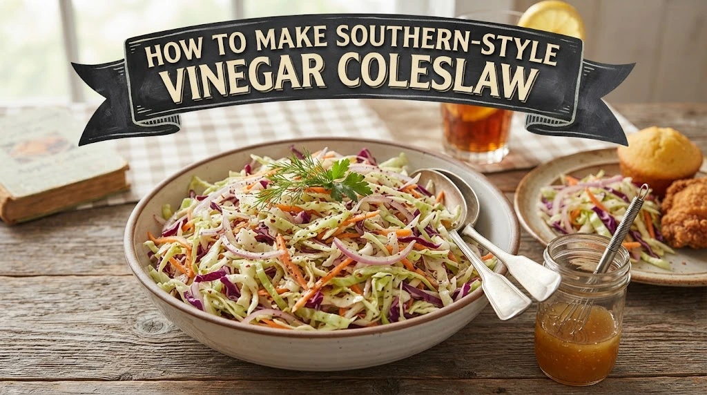 How to Make Southern-Style Vinegar Coleslaw