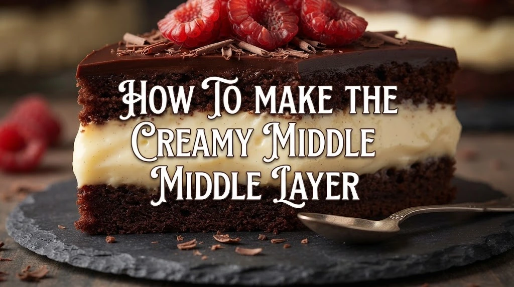 How to make the creamy middle layer