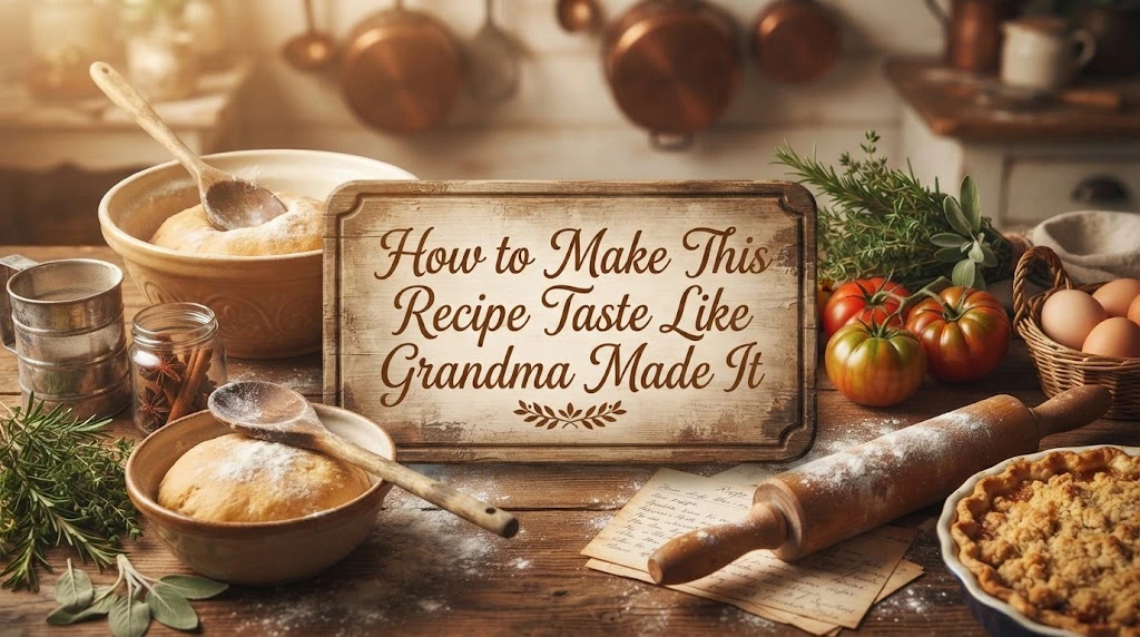 How to Make This Recipe Taste Like Grandma Made It