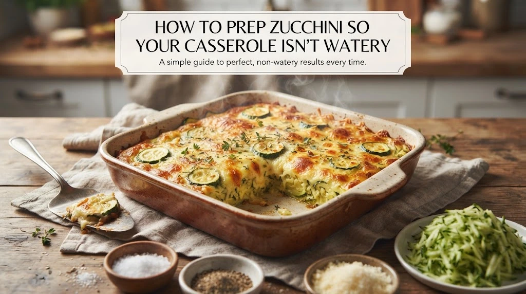 How to Prep Zucchini So Your Casserole Isn't Watery