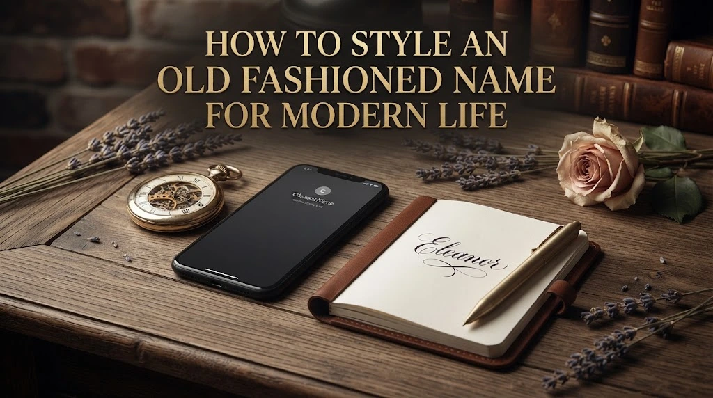 How to Style an Old Fashioned Name for Modern Life