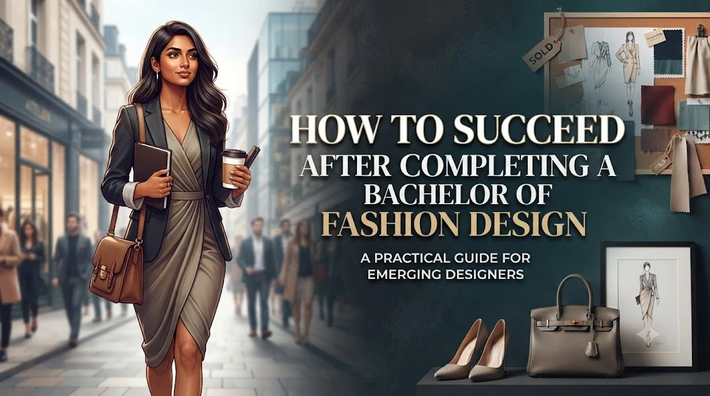 How to succeed after completing a bachelor of fashion design