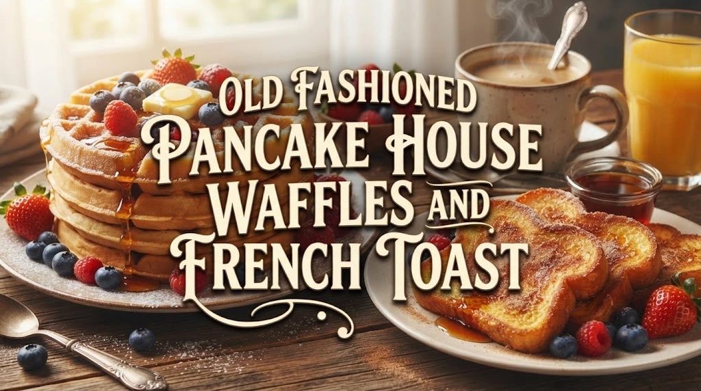 Old Fashioned Pancake House Waffles and French Toast