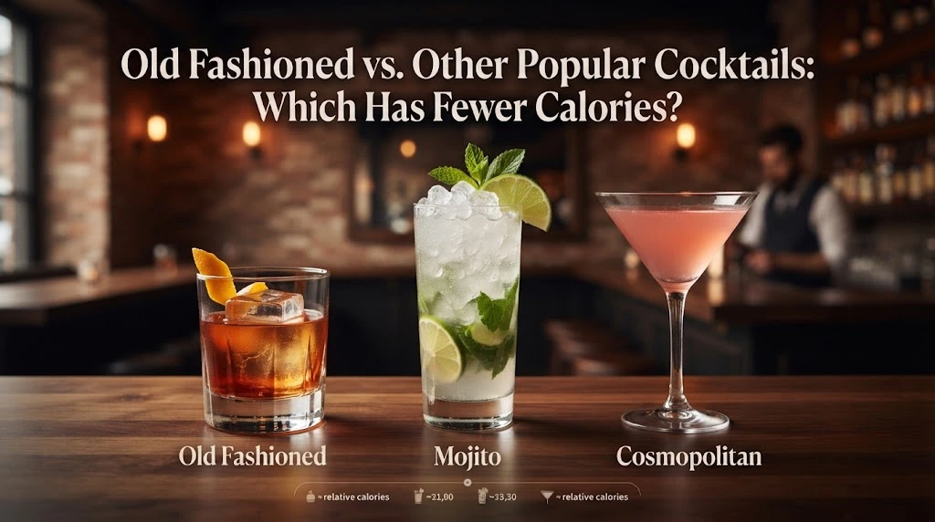 Old Fashioned vs. Other Popular Cocktails: Which Has Fewer Calories?