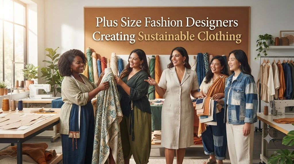 Plus Size Fashion Designers Creating Sustainable Clothing.