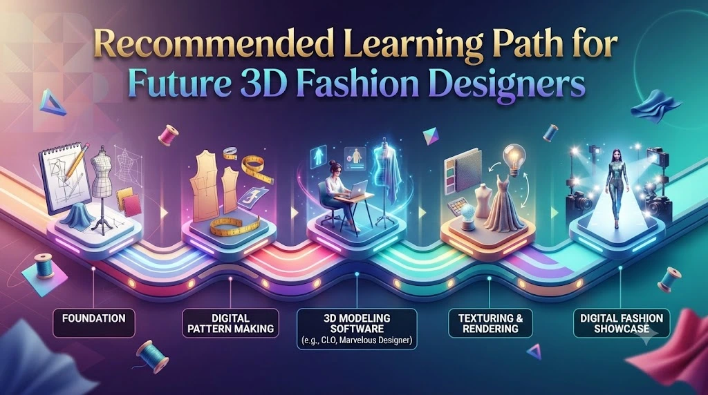 Recommended Learning Path for Future 3d Fashion Designers