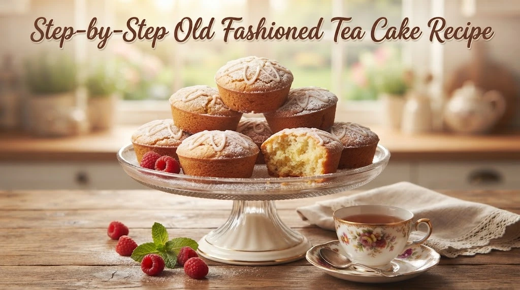 Step-by-Step Old Fashioned Tea Cake Recipe