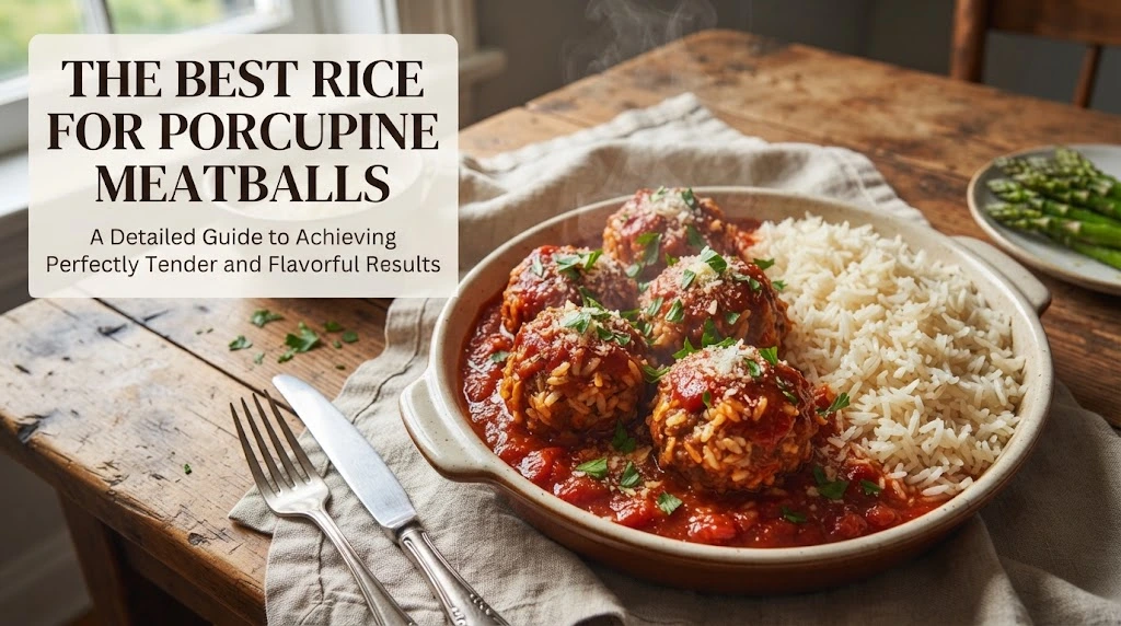 The Best Rice for Porcupine Meatballs