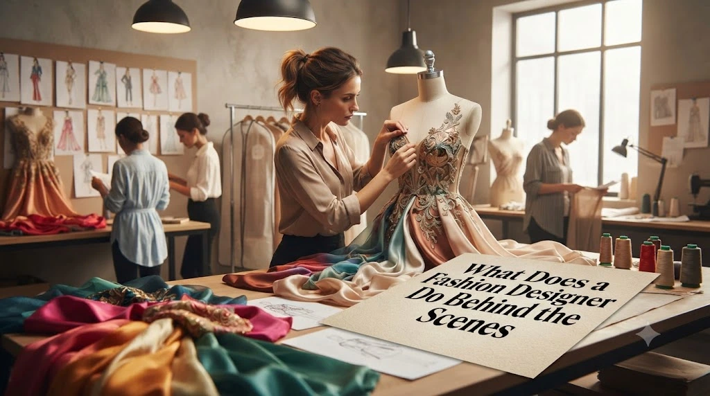 What Does a Fashion Designer Do Behind the Scenes