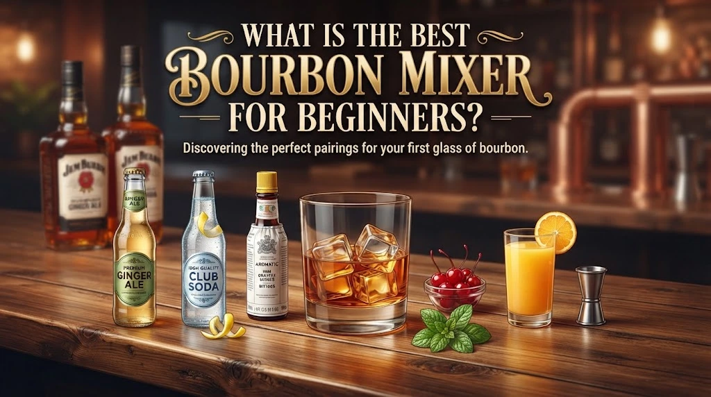 What is the best bourbon mixer for beginners?