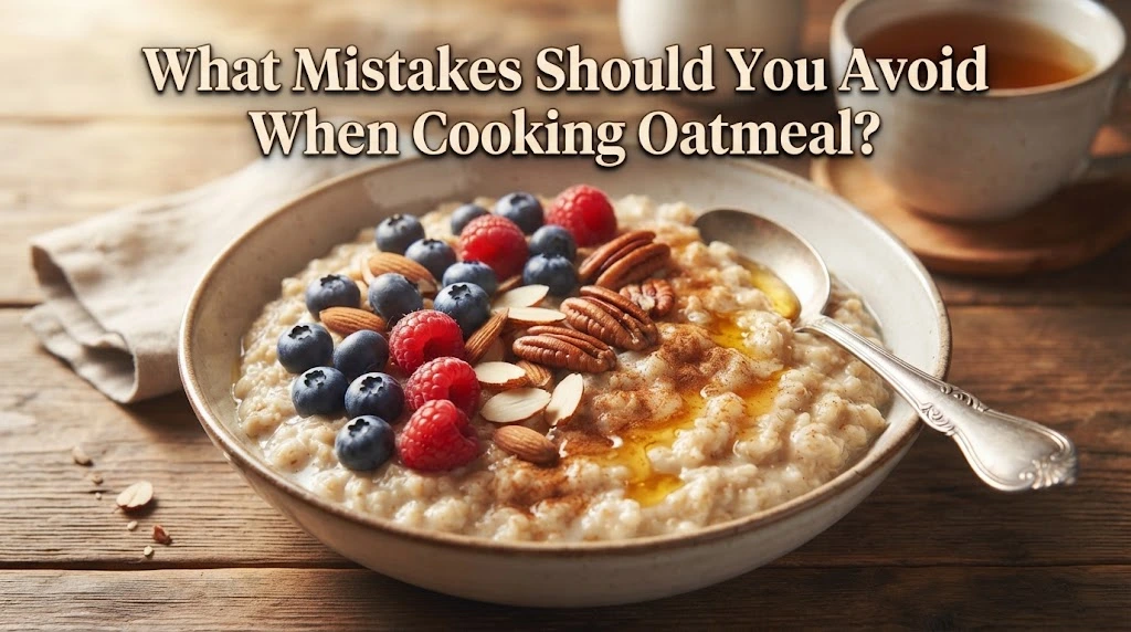 What Mistakes Should You Avoid When Cooking Oatmeal?