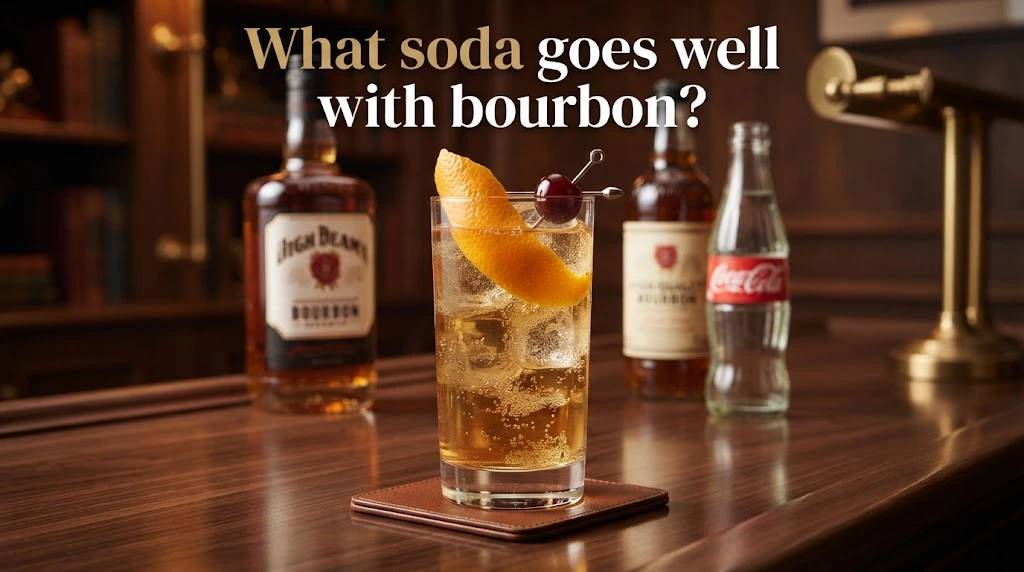What soda goes well with bourbon?