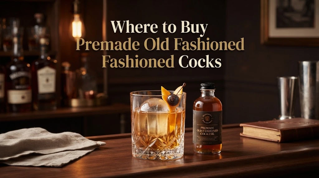 Where to Buy Premade Old Fashioned Cocktails