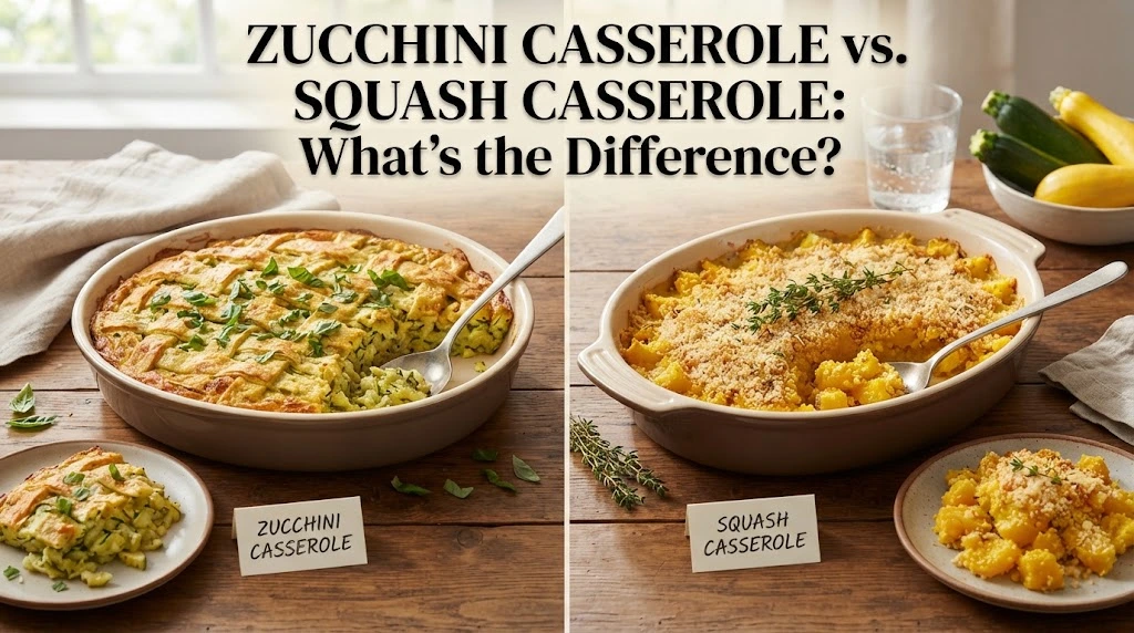 Zucchini Casserole vs. Squash Casserole: What's the Difference?