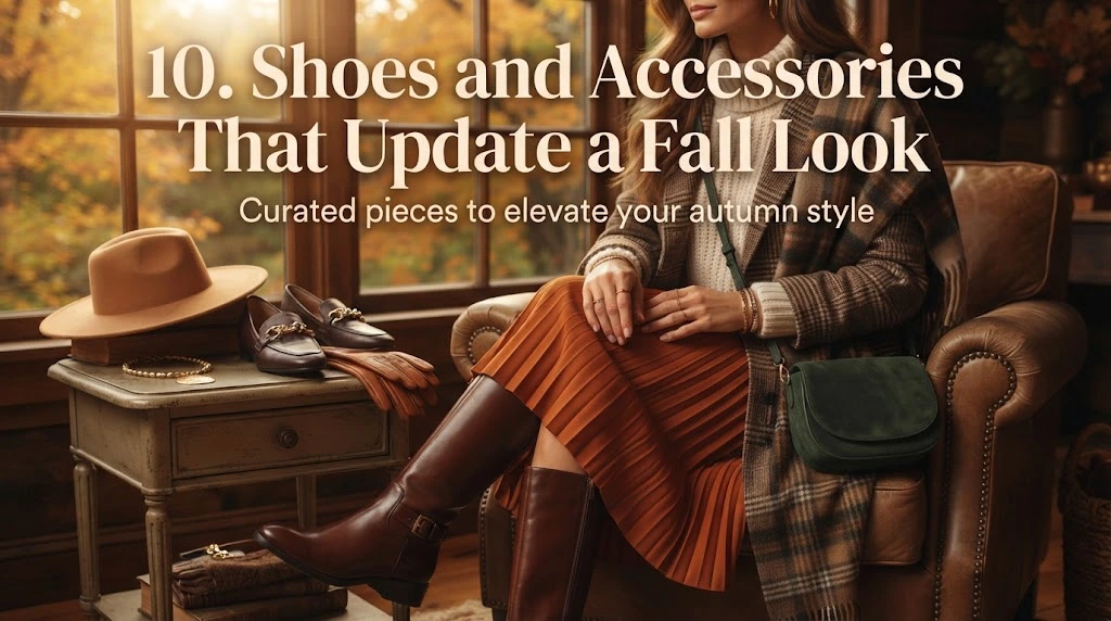10. Shoes and Accessories That Update a Fall Look