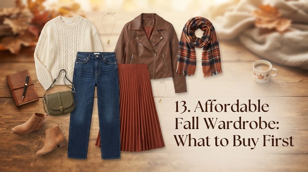 13. Affordable Fall Wardrobe: What to Buy First