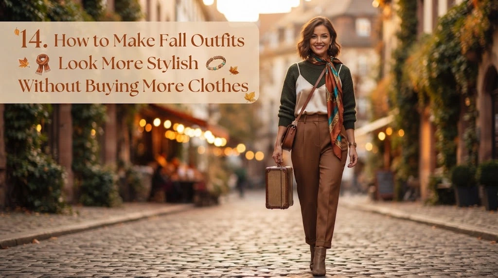 14. How to Make Fall Outfits Look More Stylish Without Buying More Clothes