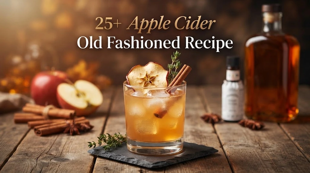 Apple Cider Old Fashioned Recipe