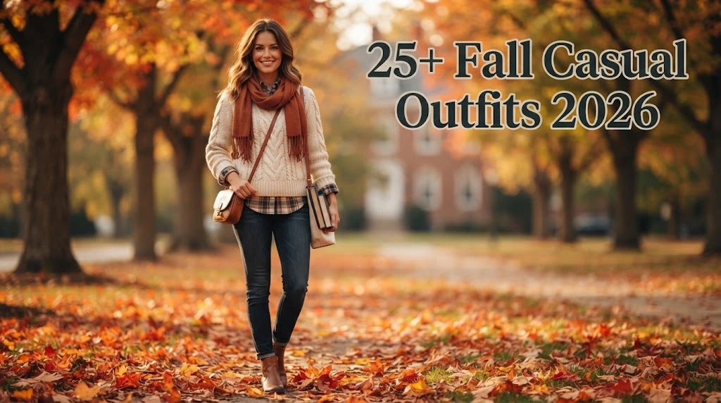 25+ Fall Casual Outfits 2026