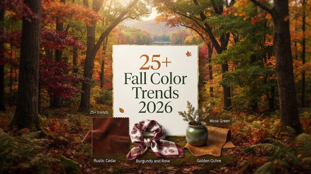 25+ Fall Color Trends 2026