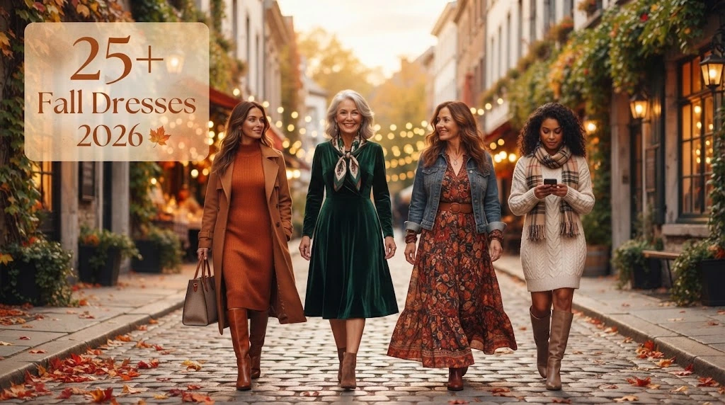 25+ Fall Dresses 2026