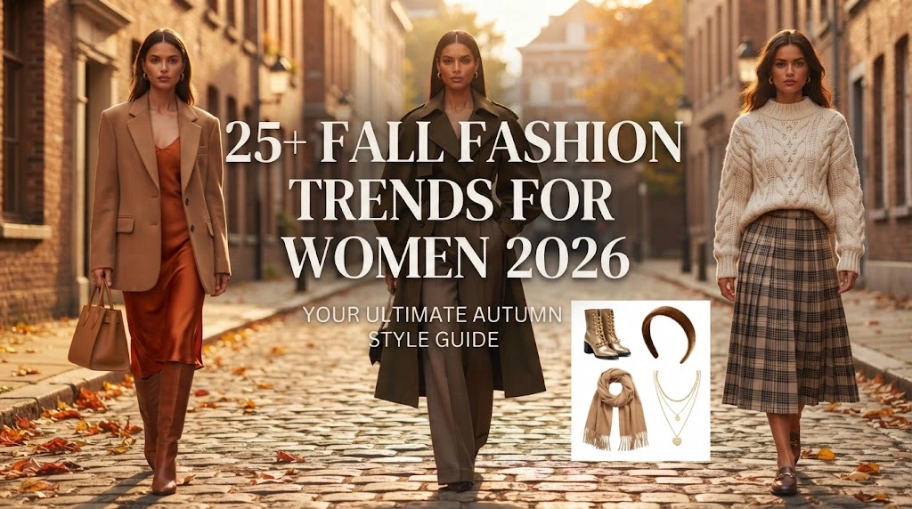 25+ Fall Fashion Trends for Women 2026