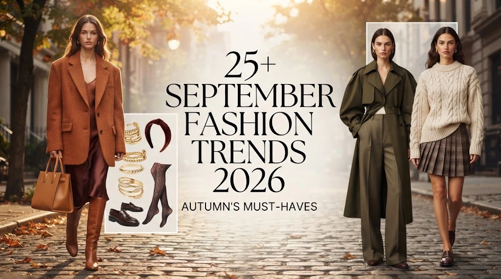 25+ September Fashion Trends 2026