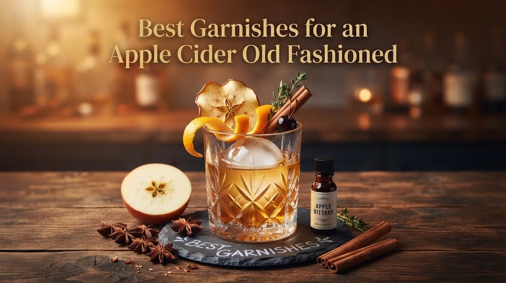 Best Garnishes for an Apple Cider Old Fashioned
